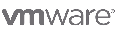 The image shows the VMware logo in a gray color, with all lowercase letters and a distinct rounded font. The letters "m" and "w" are stylized in a unique way.